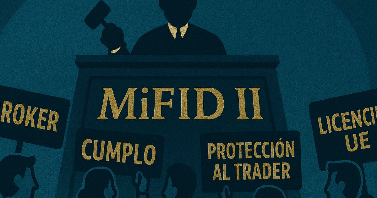&iquest;Qu&eacute; Es Un Broker Con Licencia MiFID II y C&oacute;mo Te Protege?