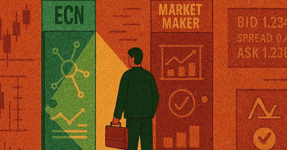 Broker ECN vs Market Maker: &iquest;Qu&eacute; los Diferencia?