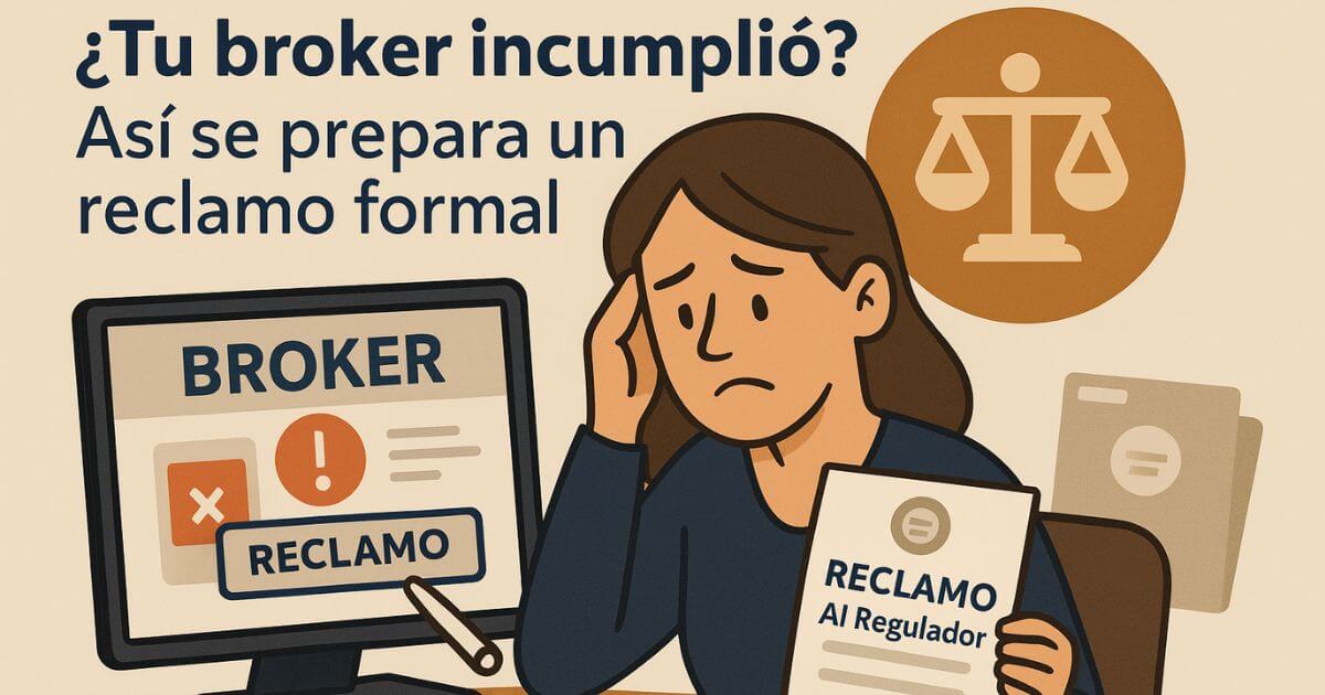C&oacute;mo Preparar un Reclamo si tu Broker Incumple